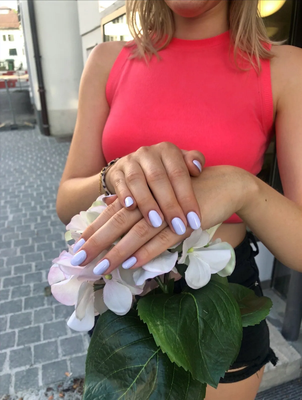 Flieder mit Blüten