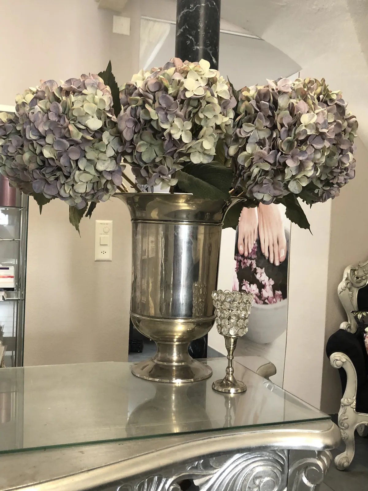Studio mit Blumen in Richterswil